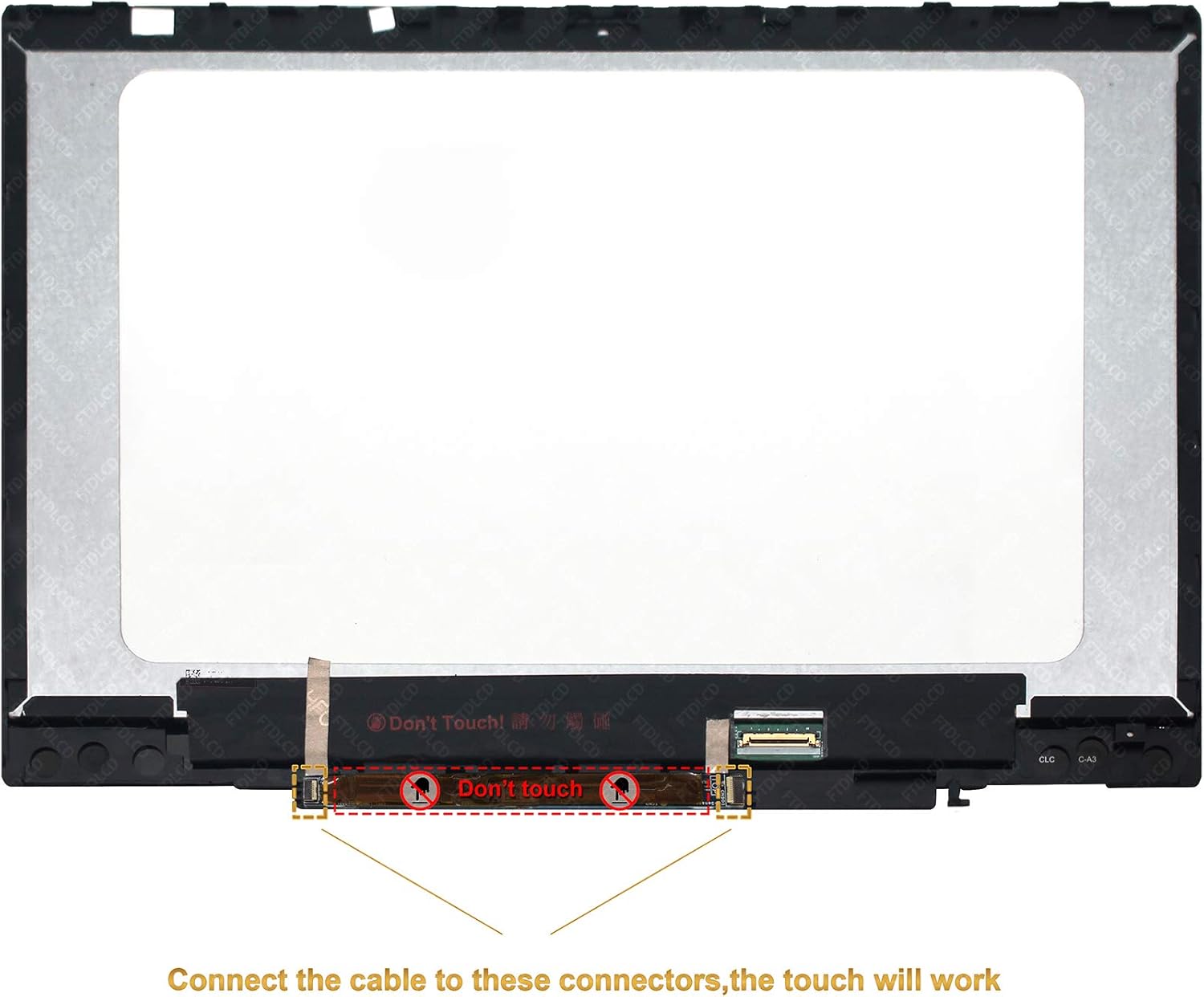 Ftdlcd® 14 Pollici Digitalizzatore Touchscreen LCD per HP Pavilion - immagine 3