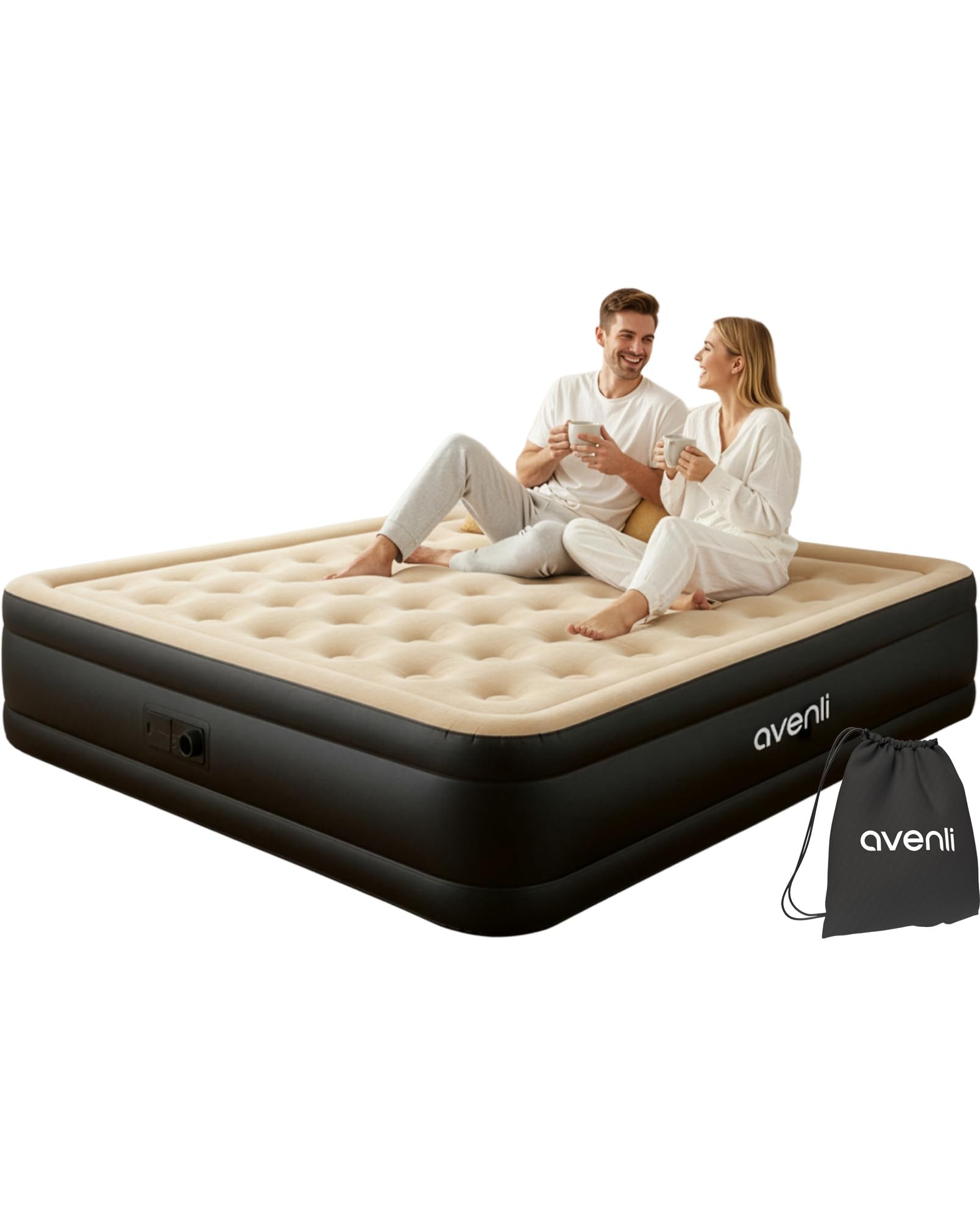 Avenli Materasso Gonfiabile Matrimoniale con Pompa Integrata