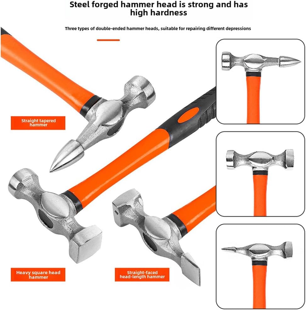 Kit Attrezzi da Officina Carrozzeria Auto 7 pz - immagine 4