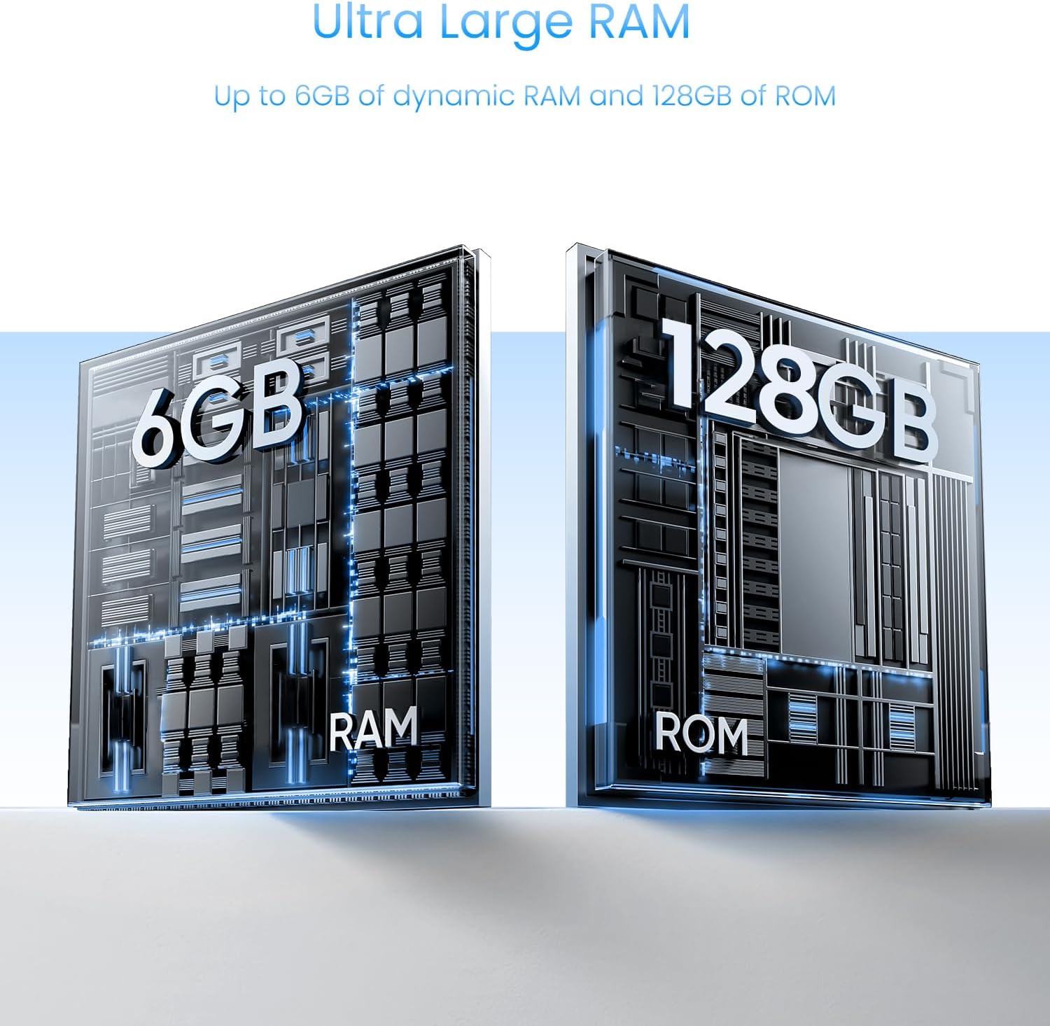 Realme C71 4G Smartphone 6+128GB, Cigno Bianco - immagine 2