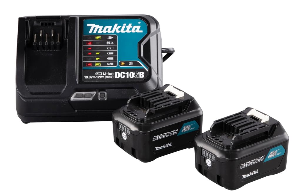 Makita Power Source Kit 12 V max. / 2 x 4,0 Ah 191L68-0