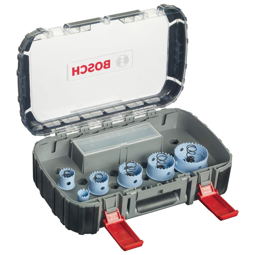 Bosch Professional Set Seghe a Tazza 9 pz. per Metallo