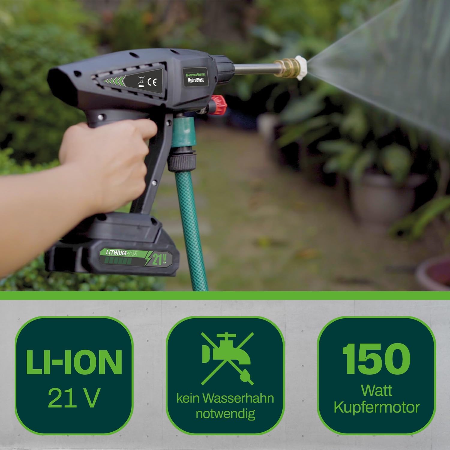 Hammersmith HydroBlast 2 in 1 - Spruzzatore a Pressione - immagine 4