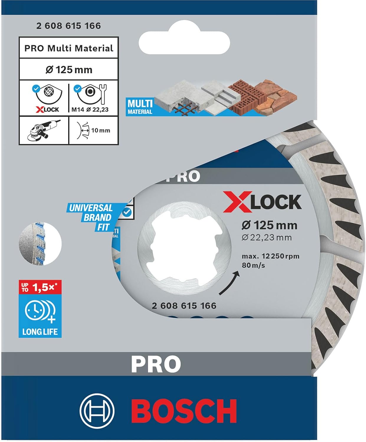 Bosch Disco Diamantato Standard X-LOCK 125mm - immagine 3