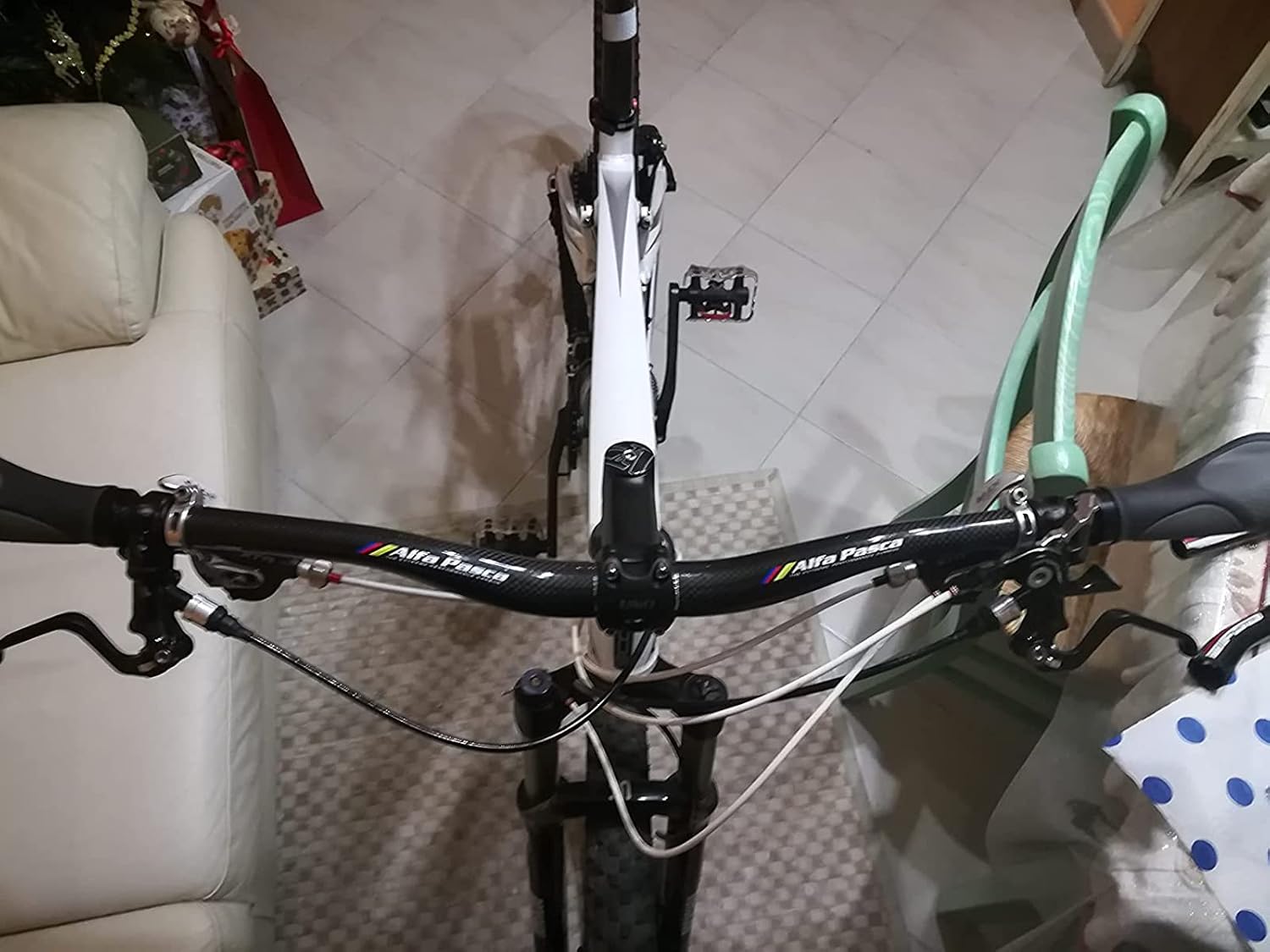 Alfa Pasca Manubrio Carbon MTB Riser 31.8 - immagine 5