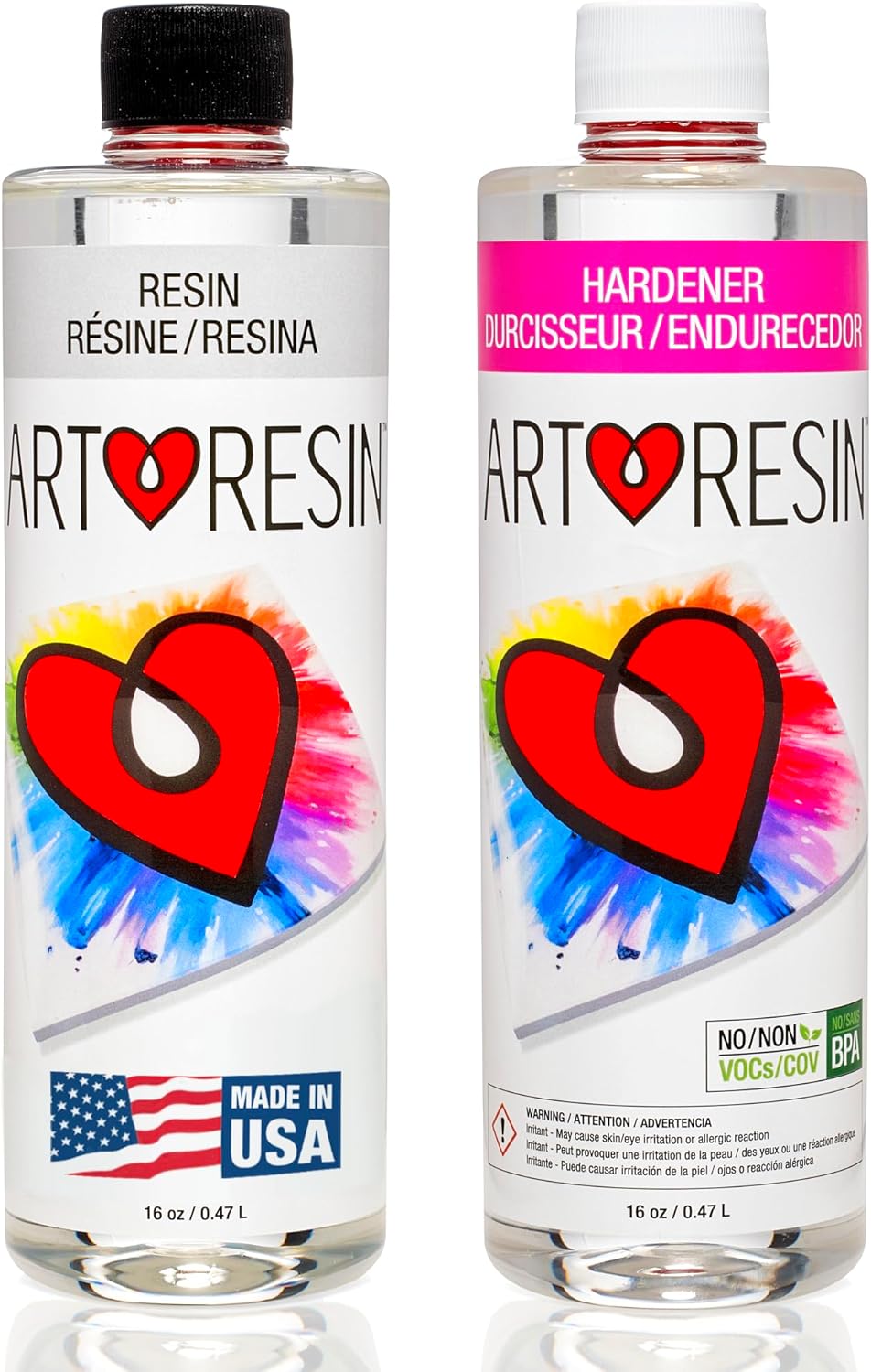 ArtResin - Resina Epossidica - Chiaro - Non Tossico - 946 ml