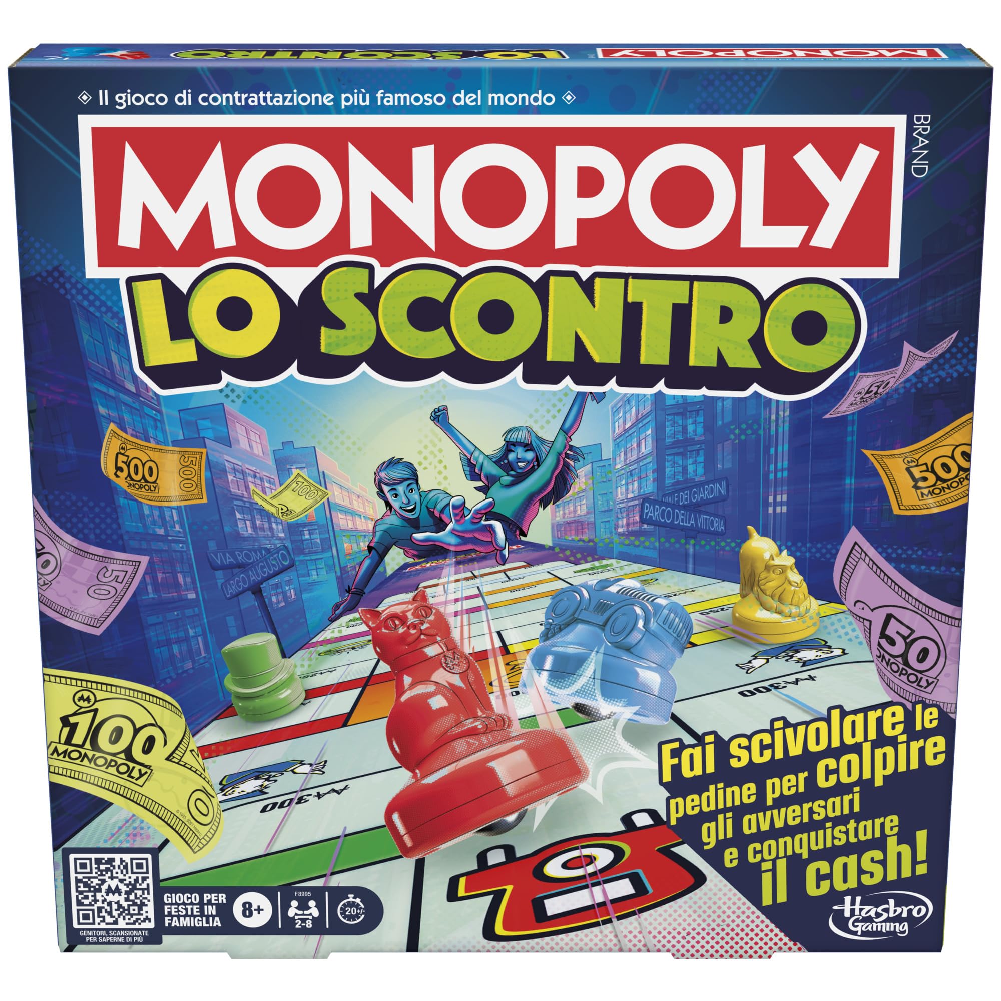 Hasbro Gaming Monopoly - Lo Scontro, Versione Italiana