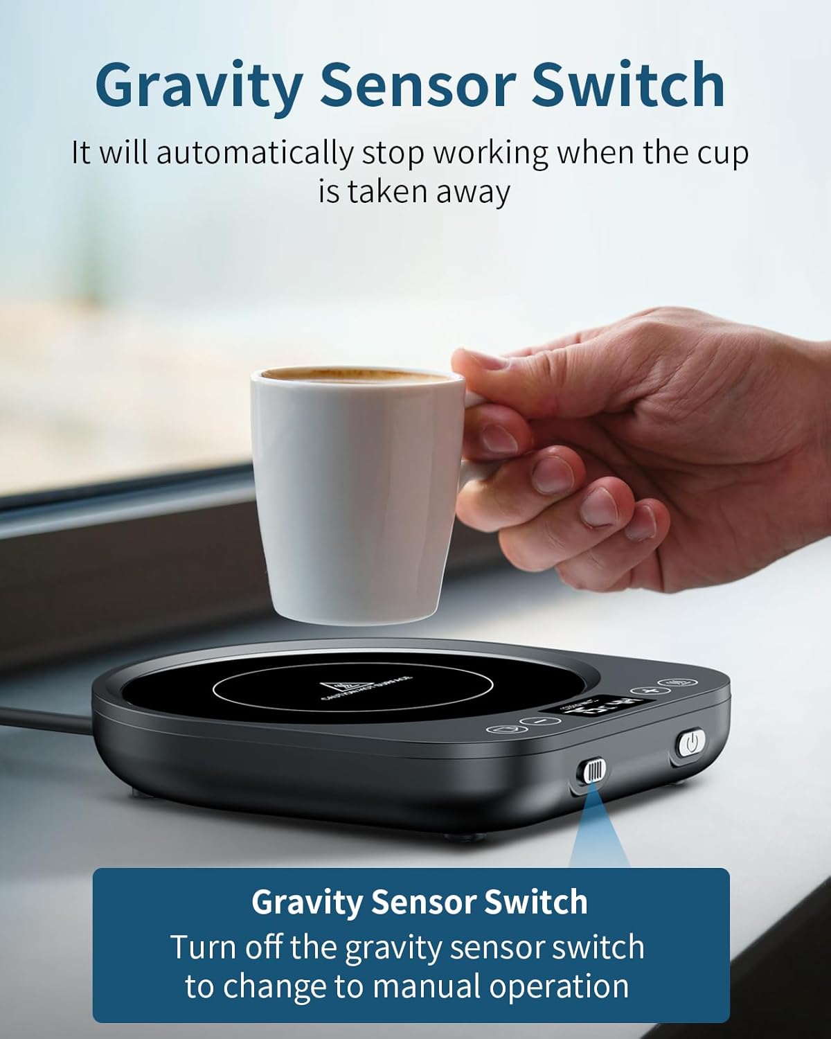 Accwork Scaldatazze con 3 Modalità di Temperatura - immagine 2