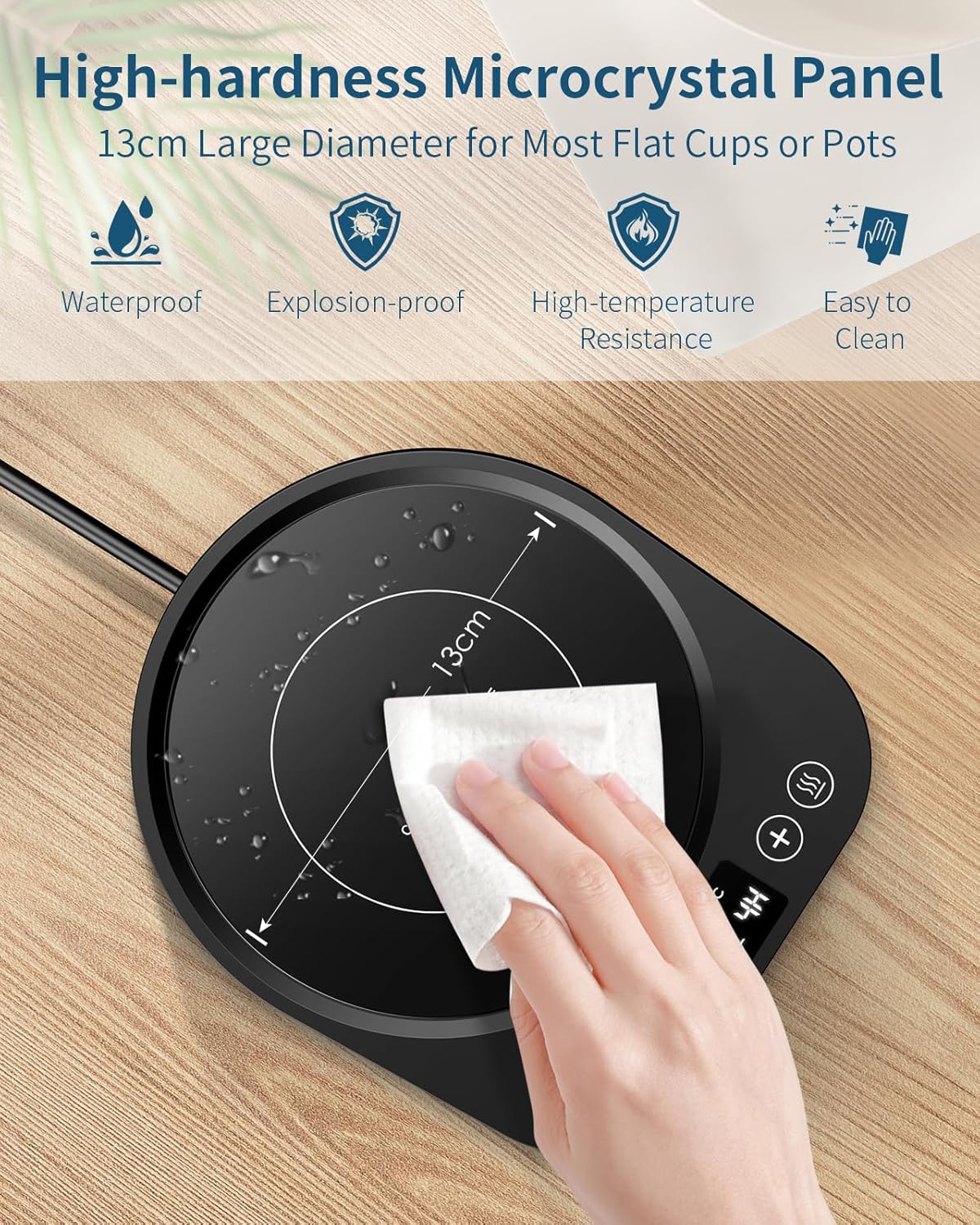 Accwork Scaldatazze con 3 Modalità di Temperatura - immagine 6