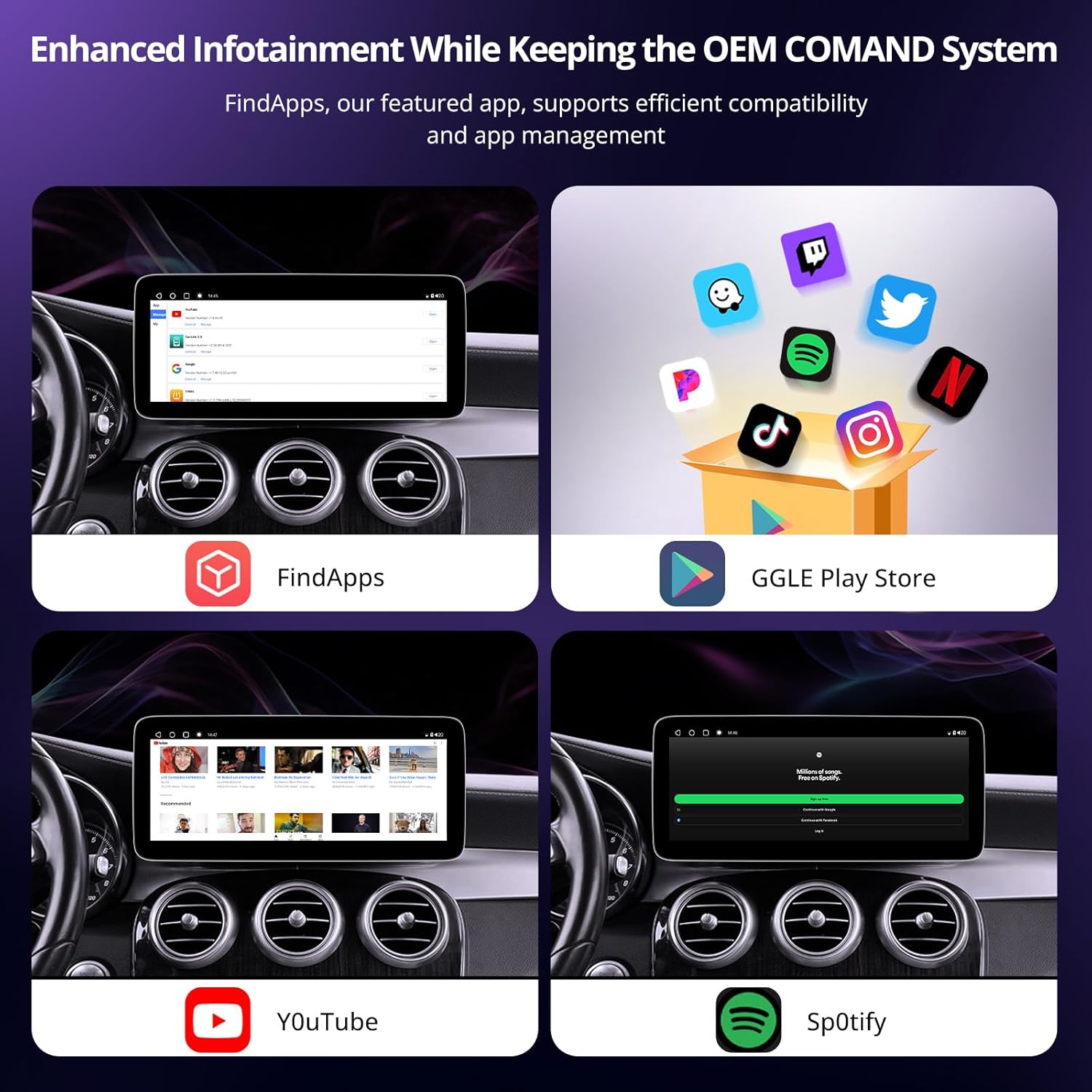 Atoto Autoradio Bluetooth CarPlay e Android Auto 12,3" - immagine 5