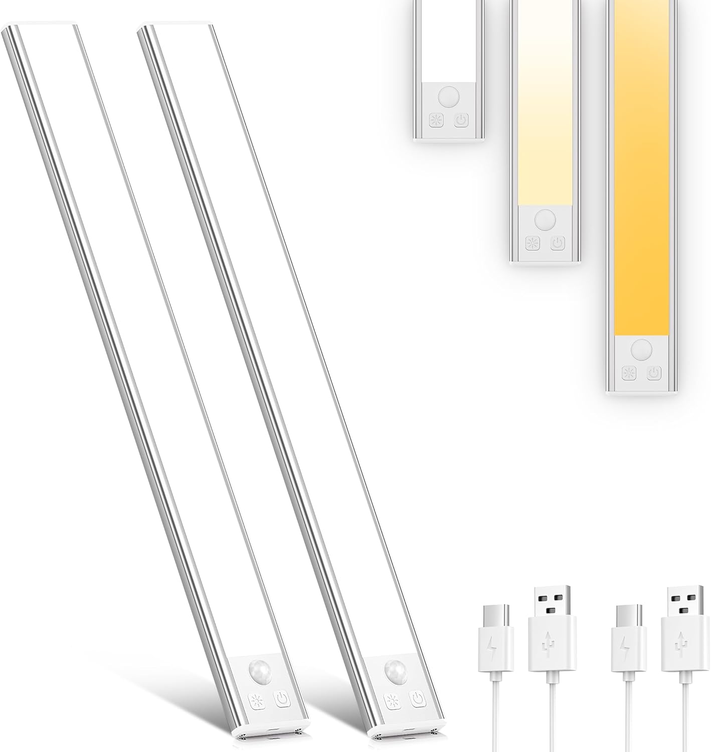 OUILA Luce Armadio LED con Sensore, USB-C Ricaricabile - immagine 1