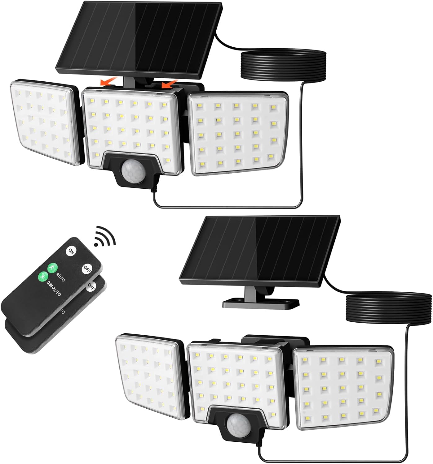 Lepro Lampada Solare da Esterno con Sensore, 2 Pezzi - immagine 1