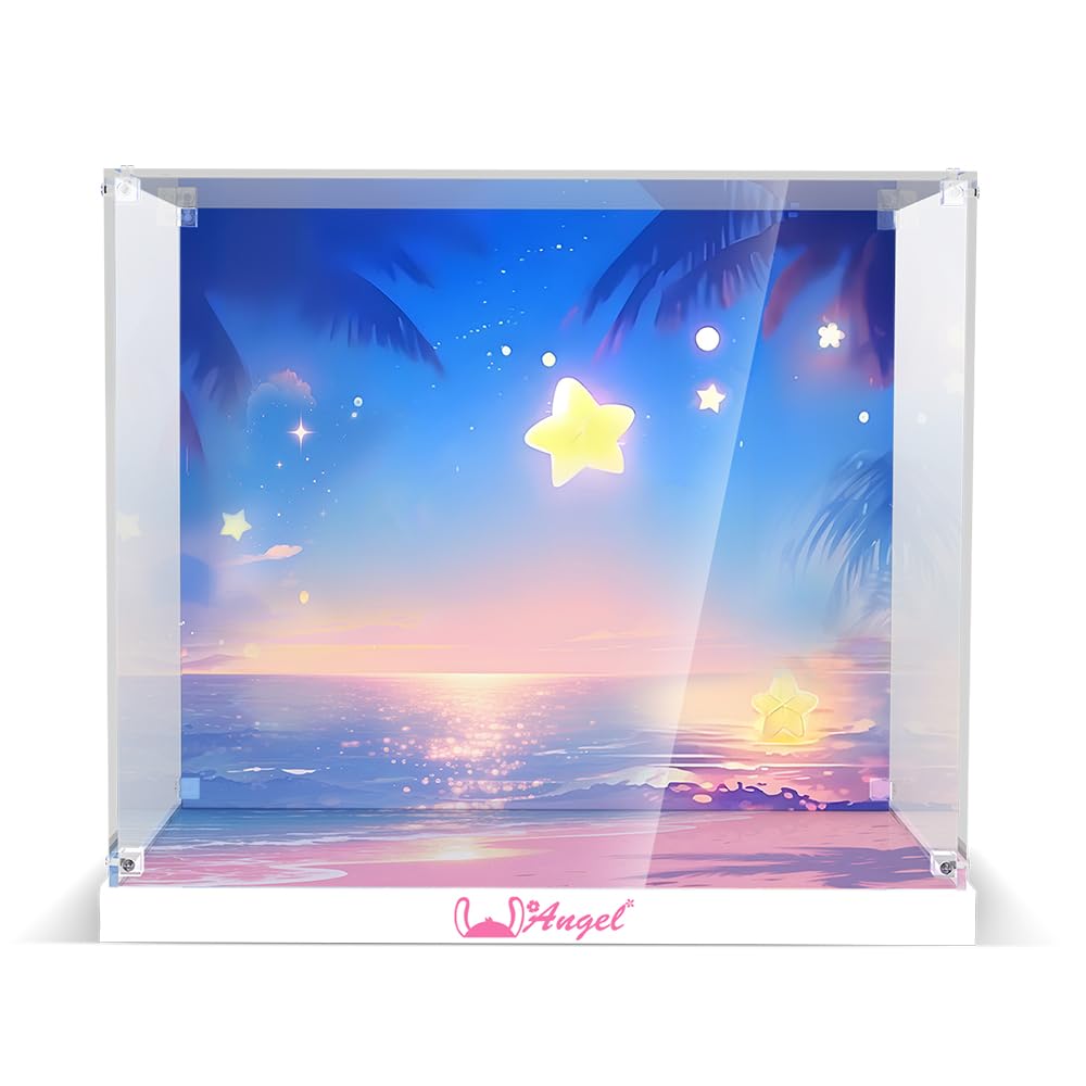Vetrina Acrilica per Angel 43257 con Sfondo