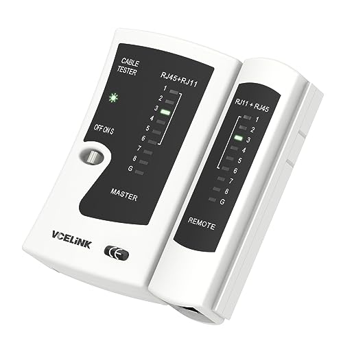 Vcelink Tester Cavi di Rete GJ468 Professionale POE