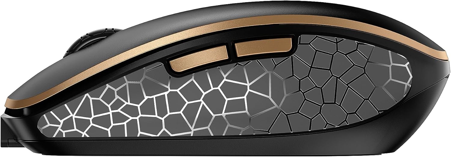 Cherry DW 9100 SLIM - Set Tastiera e Mouse Wireless, Nero-Bronzo - immagine 4