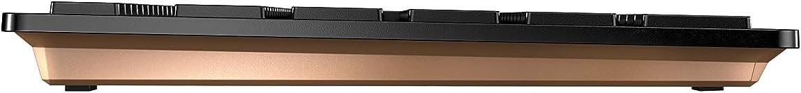 Cherry DW 9100 SLIM - Set Tastiera e Mouse Wireless, Nero-Bronzo - immagine 5