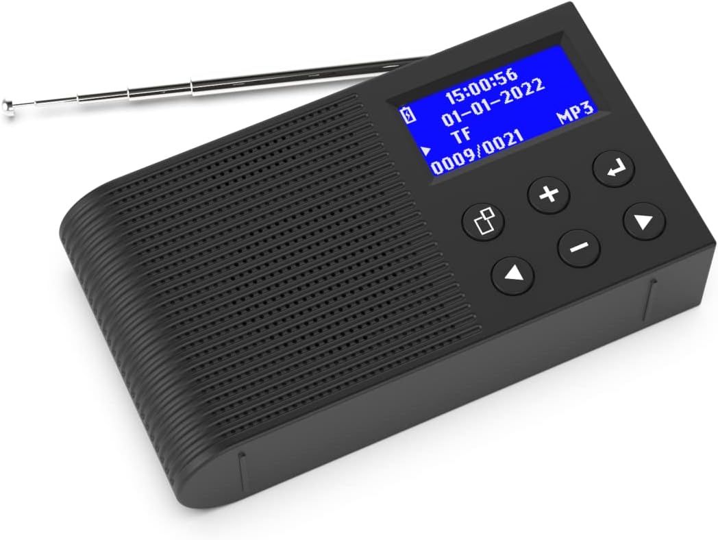 Yaakincomp Radio Portatile K3 DAB/DAB+ Digitale e FM - immagine 3