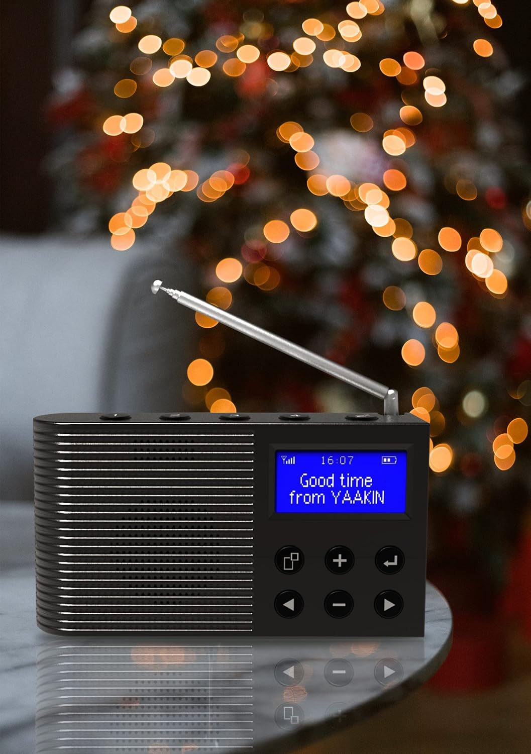 Yaakincomp Radio Portatile K3 DAB/DAB+ Digitale e FM - immagine 4