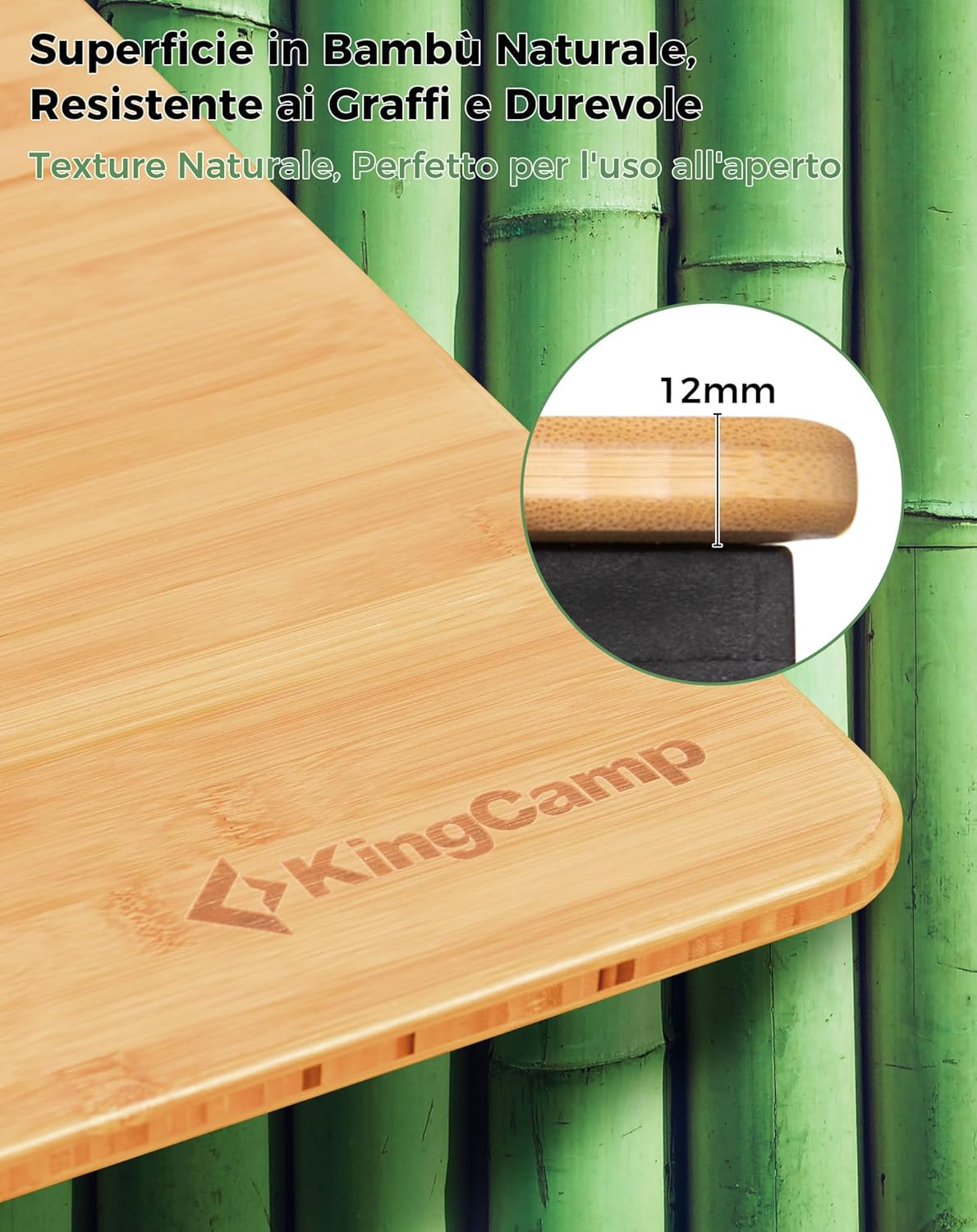 KingCamp Cucina Campeggio Pieghevole con Lavello - immagine 4