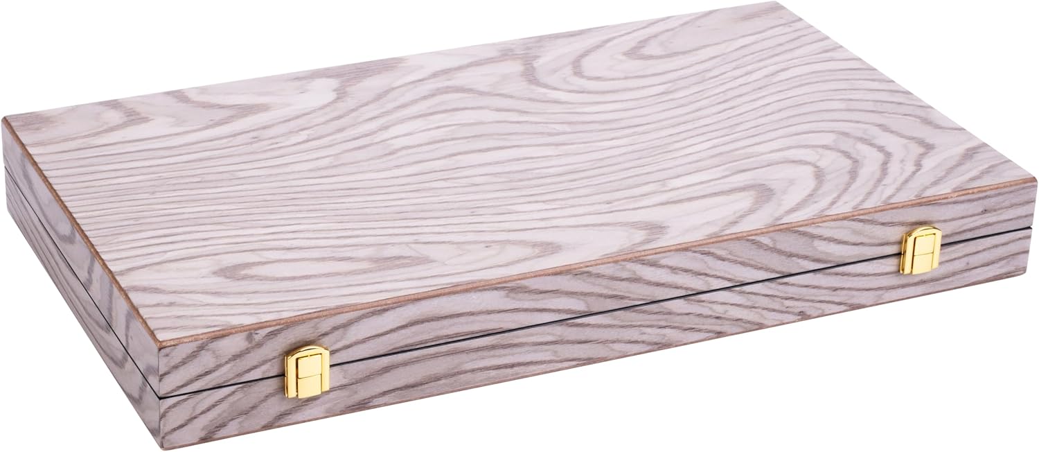 Engelhart Backgammon Deluxe 15 Pollici Grigio - immagine 5