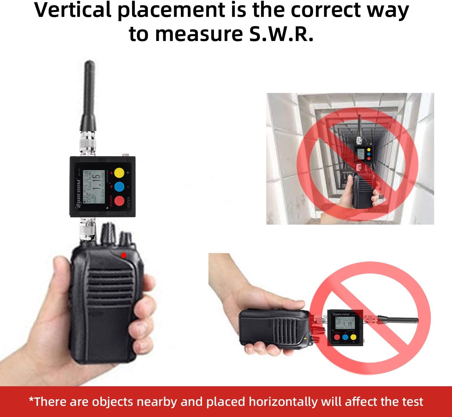 Mcbazel Surecom SW-102S SO239 - Misuratore Potenza SWR - immagine 6