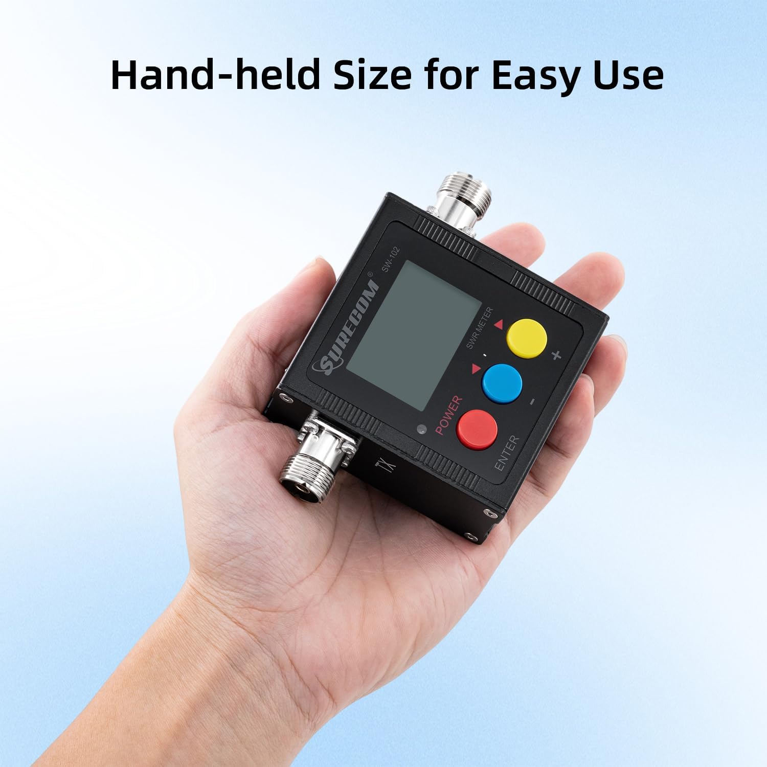 Mcbazel Surecom SW-102S SO239 - Misuratore Potenza SWR - immagine 8