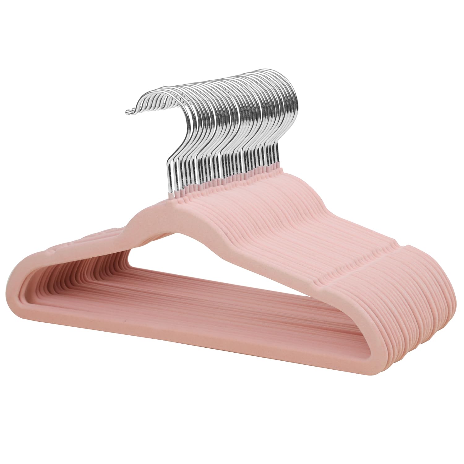 Mangotree Grucce Velluto per Bambini 35cm (32 pezzi, Rosa)