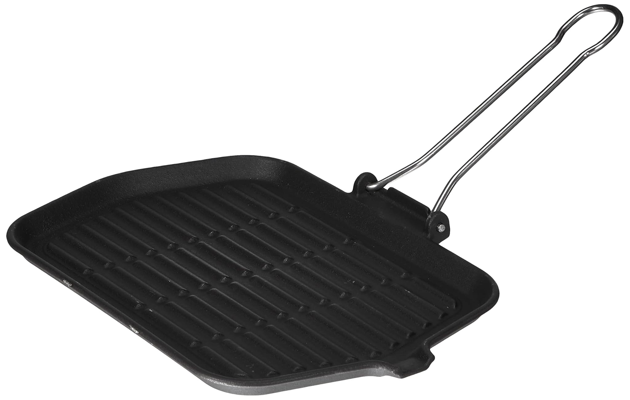 Ilsa Bistecchiera Rettangolare in Ghisa Smaltata, 30 cm