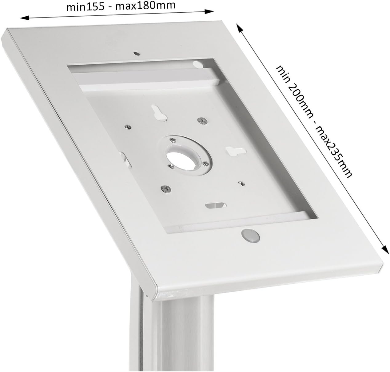 Maclean MC-724 - Supporto Staffa da Pavimento per Tablet - immagine 4