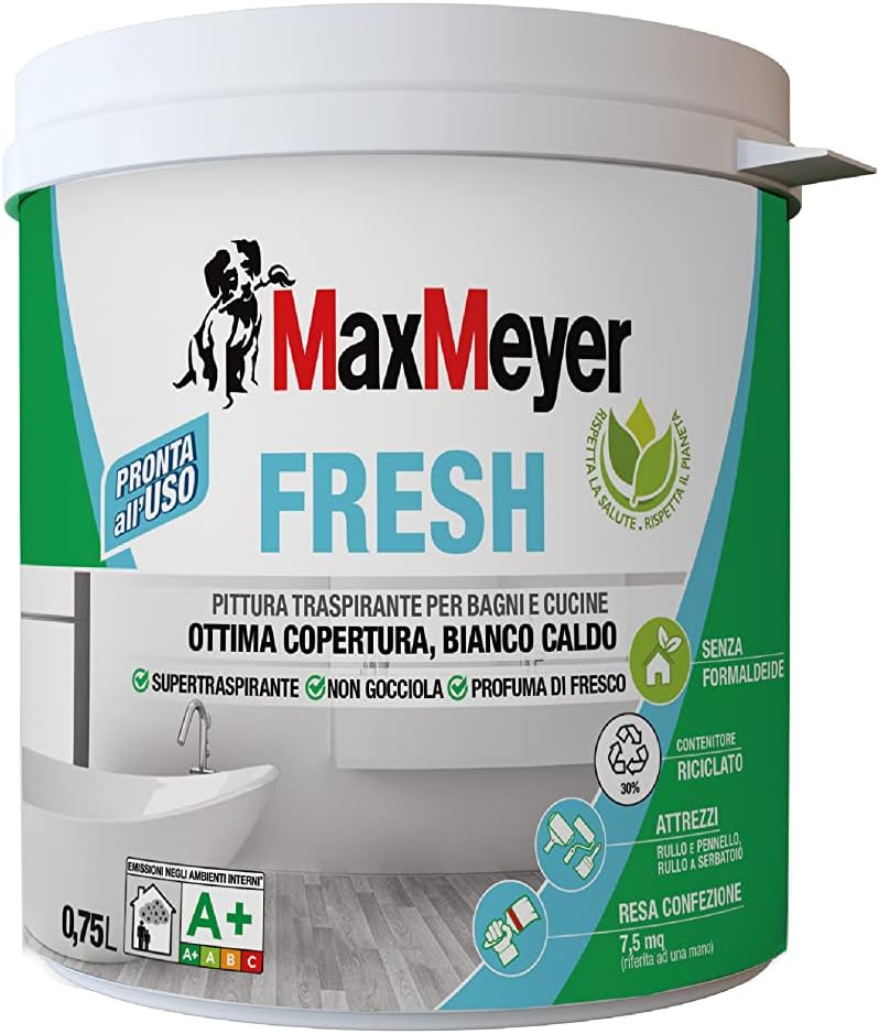 Maxmeyer Pittura per Interni Bagni & Cucine Fresh A+