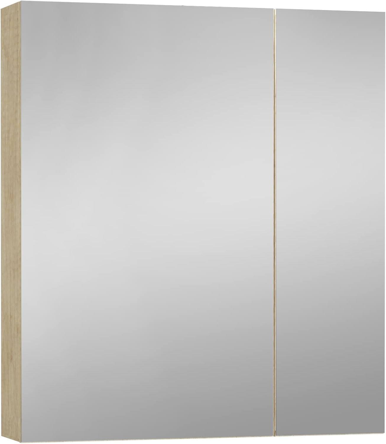 Baikal Mobile Camerino con Specchio 70 cm Nature - immagine 1