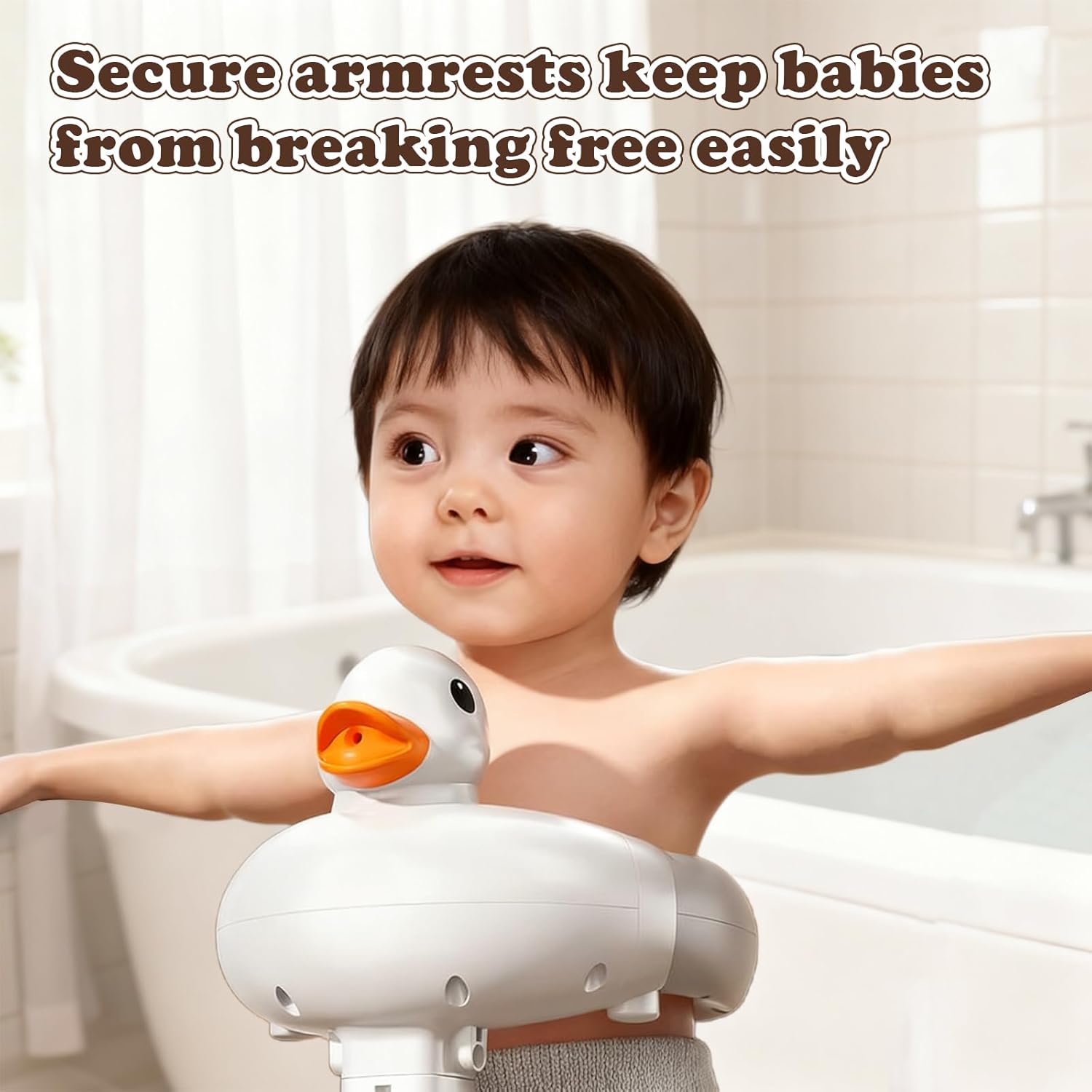 Supporto Doccia per Bambini con Base Antiscivolo - immagine 2