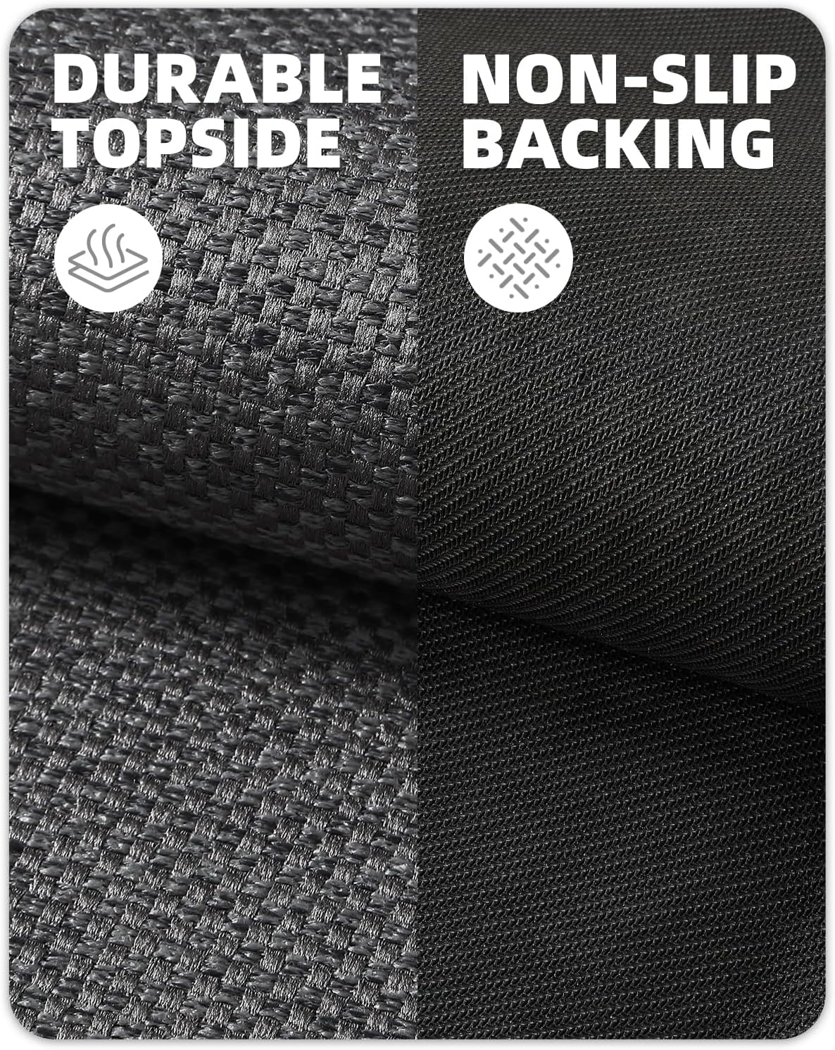 Color G Zerbino Ingresso Antiscivolo 65x120cm, Grigio - immagine 4