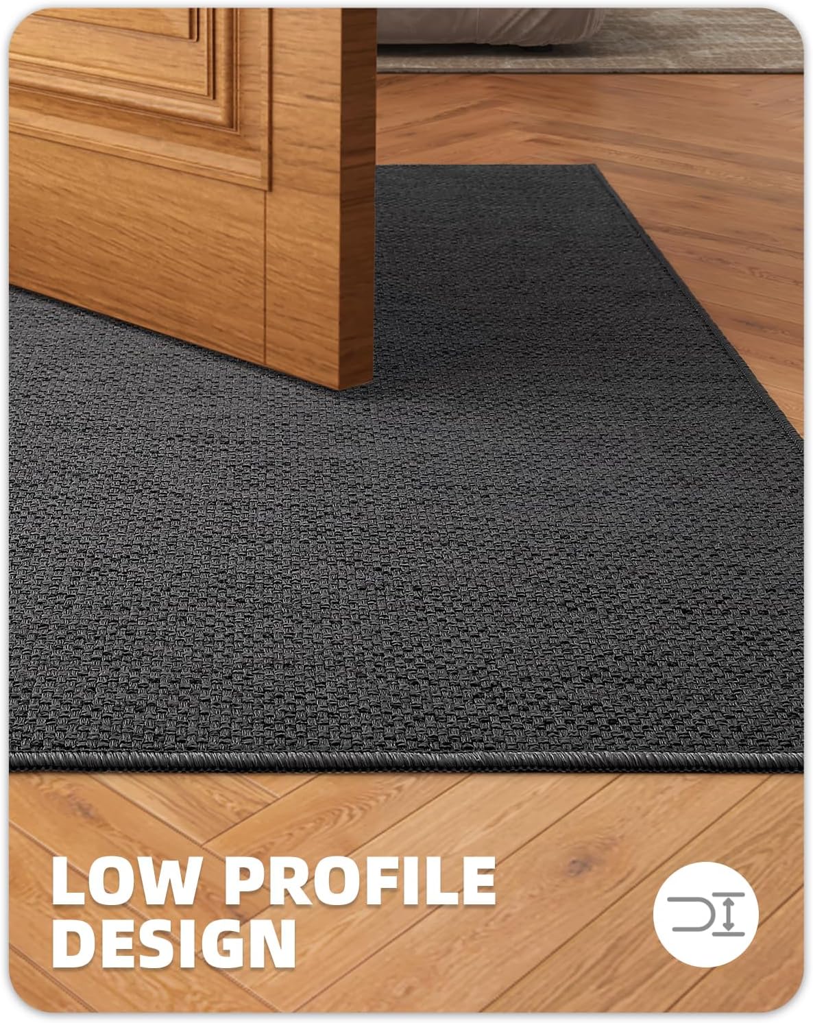 Color G Zerbino Ingresso Antiscivolo 65x120cm, Grigio - immagine 6