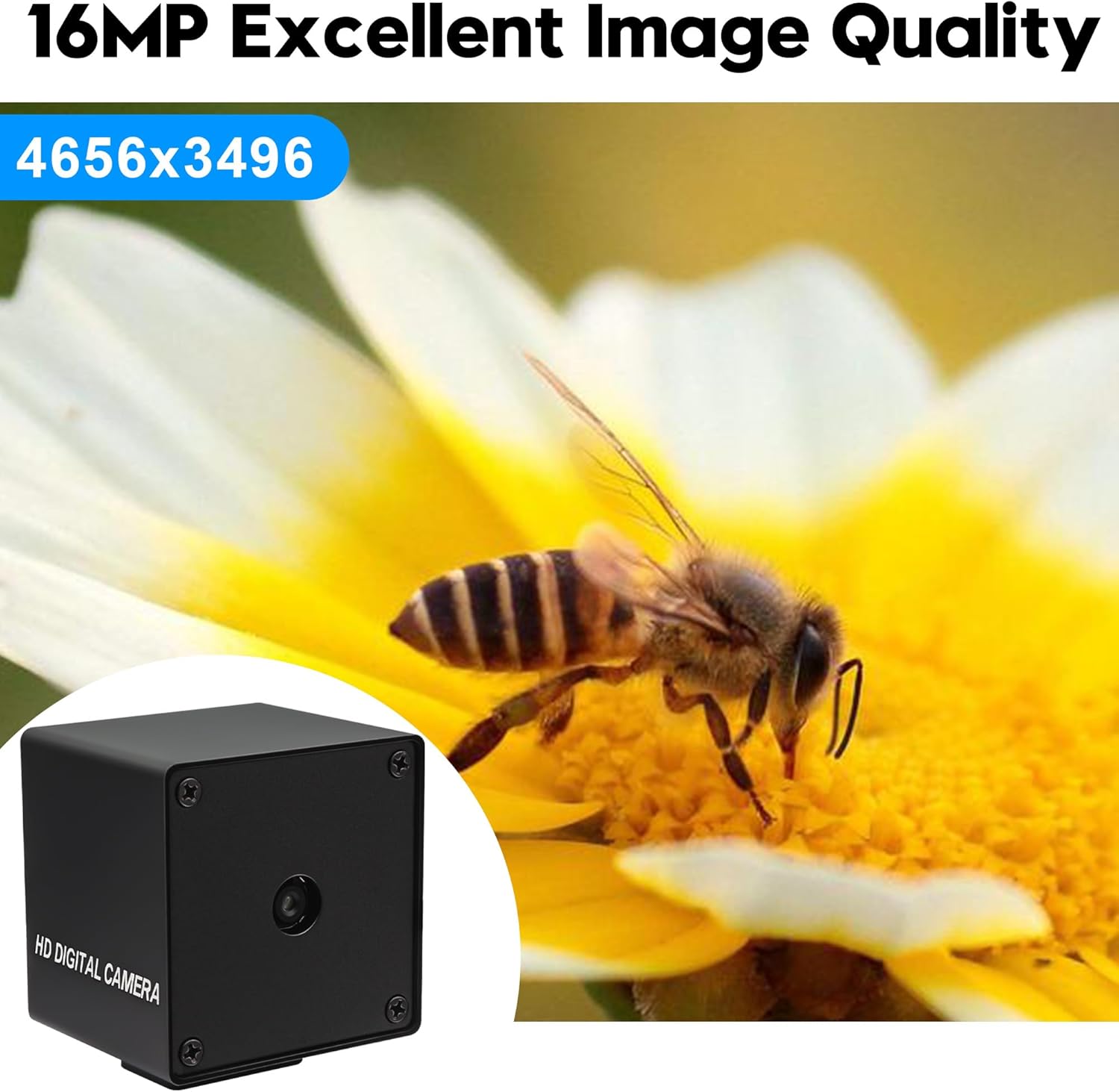 Svpro Telecamera USB Autofocus 16 MP 4K - immagine 2