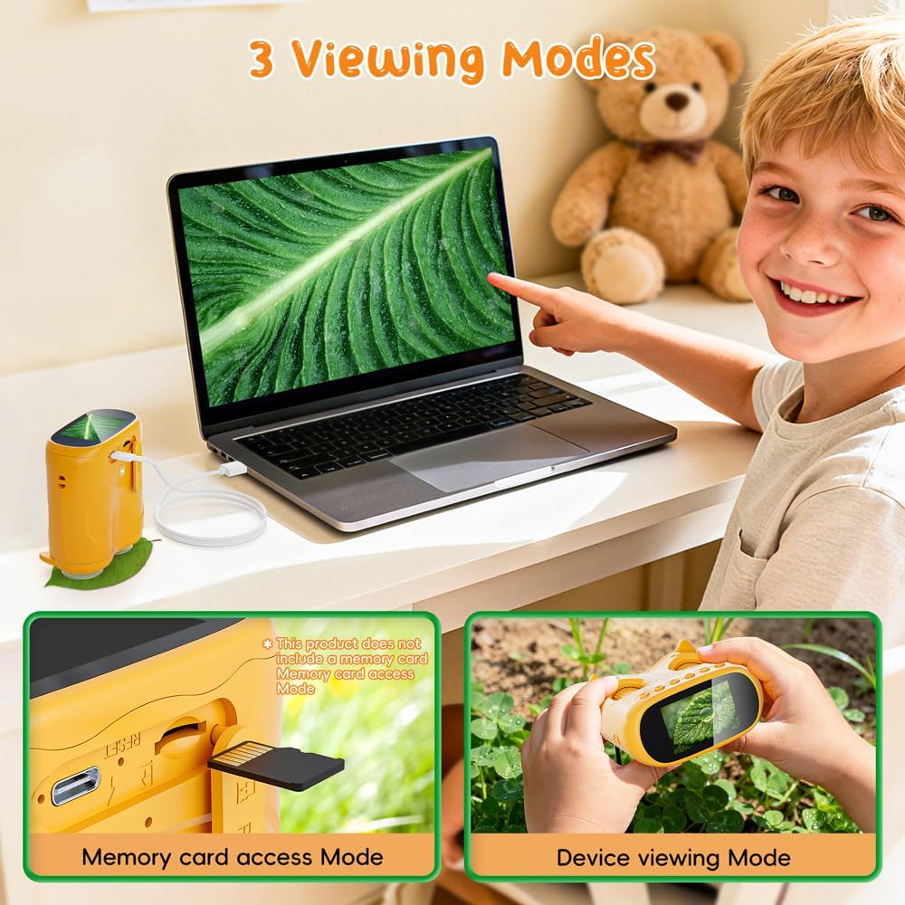 Temodu Microscopio Digitale 2.0" e Telescopio 10X - immagine 7