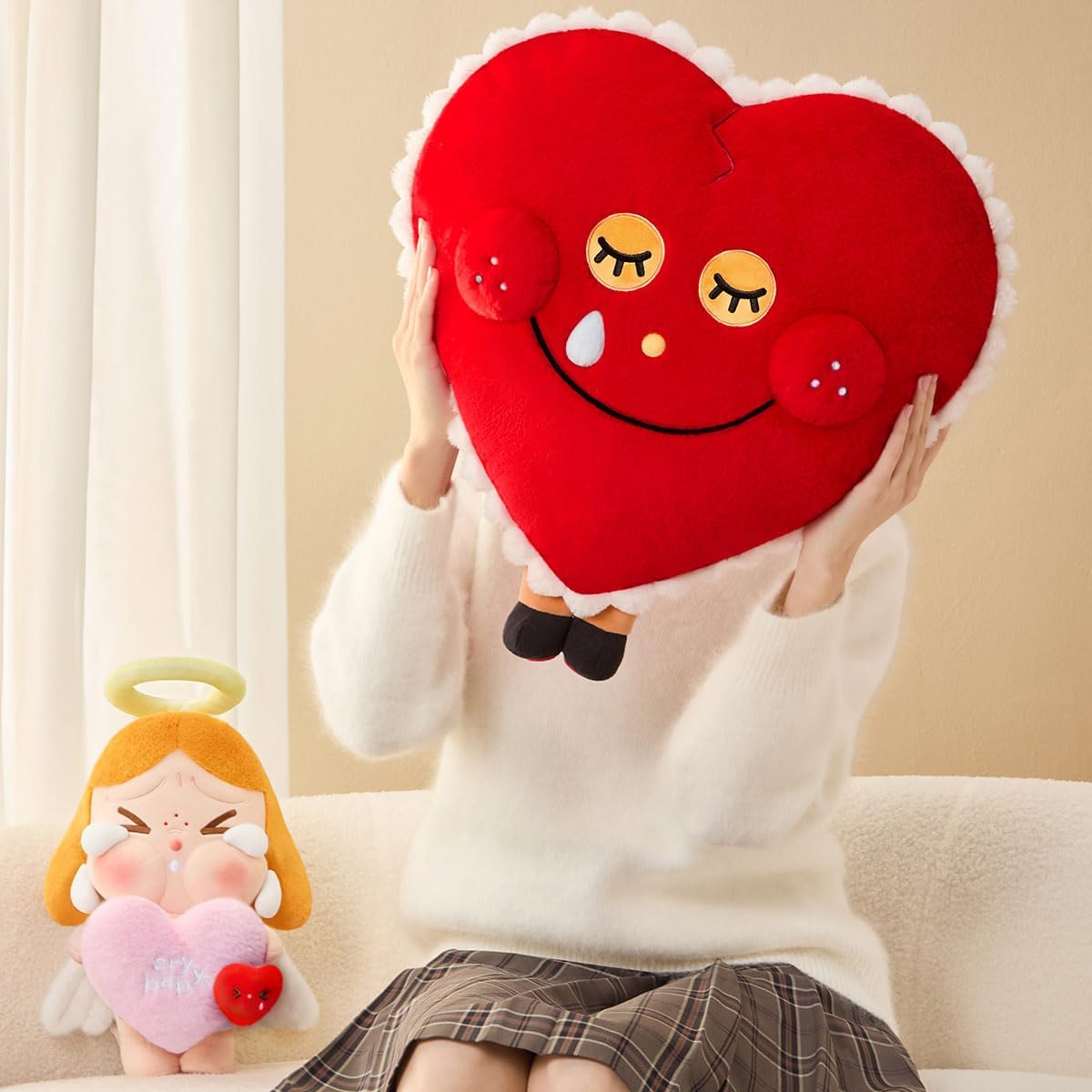 POP MART CRYBABY Crying For Love Series - Plush Gift Box - immagine 6