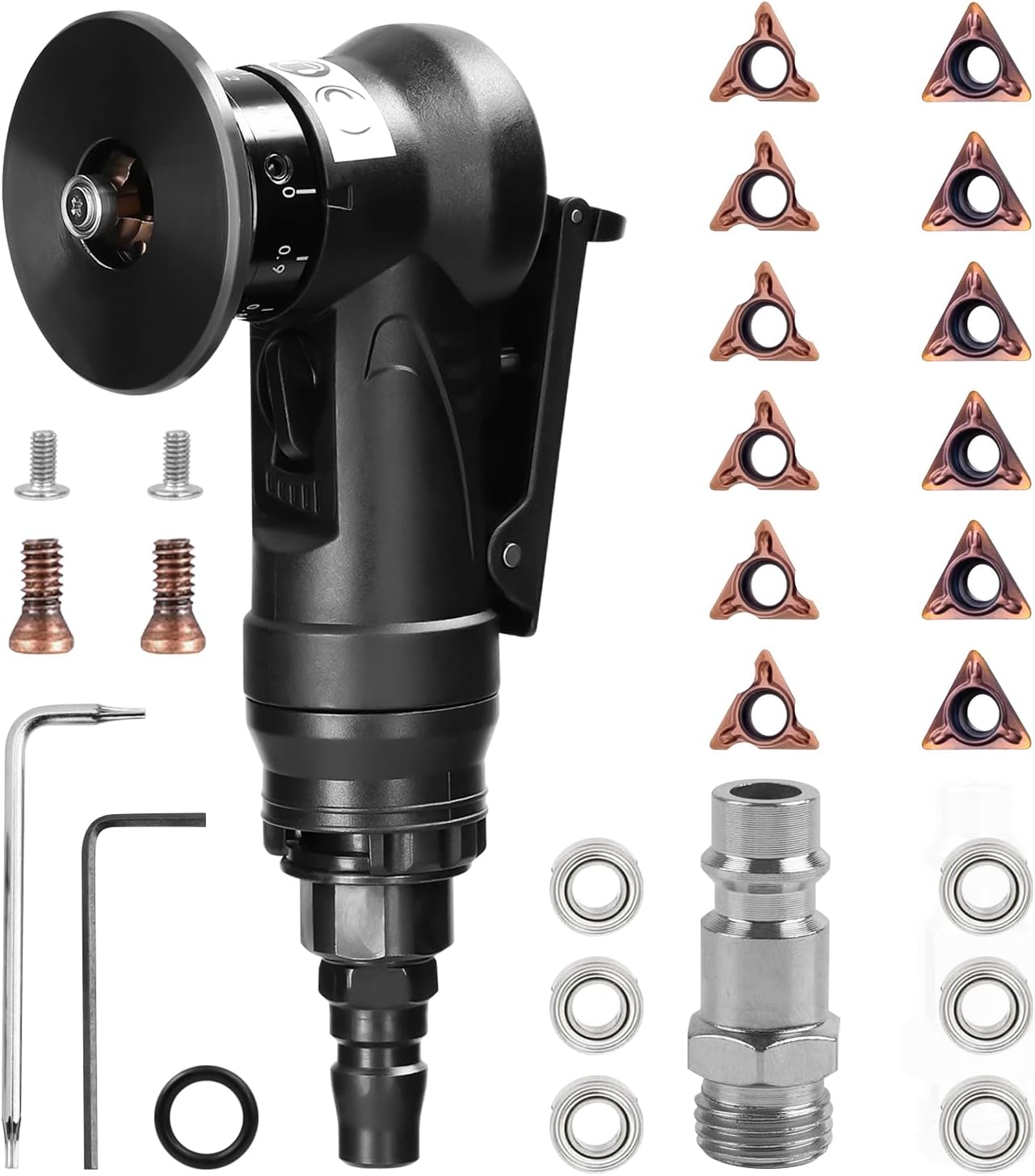 Mini Smussatrice Pneumatica Portatile 45 Gradi