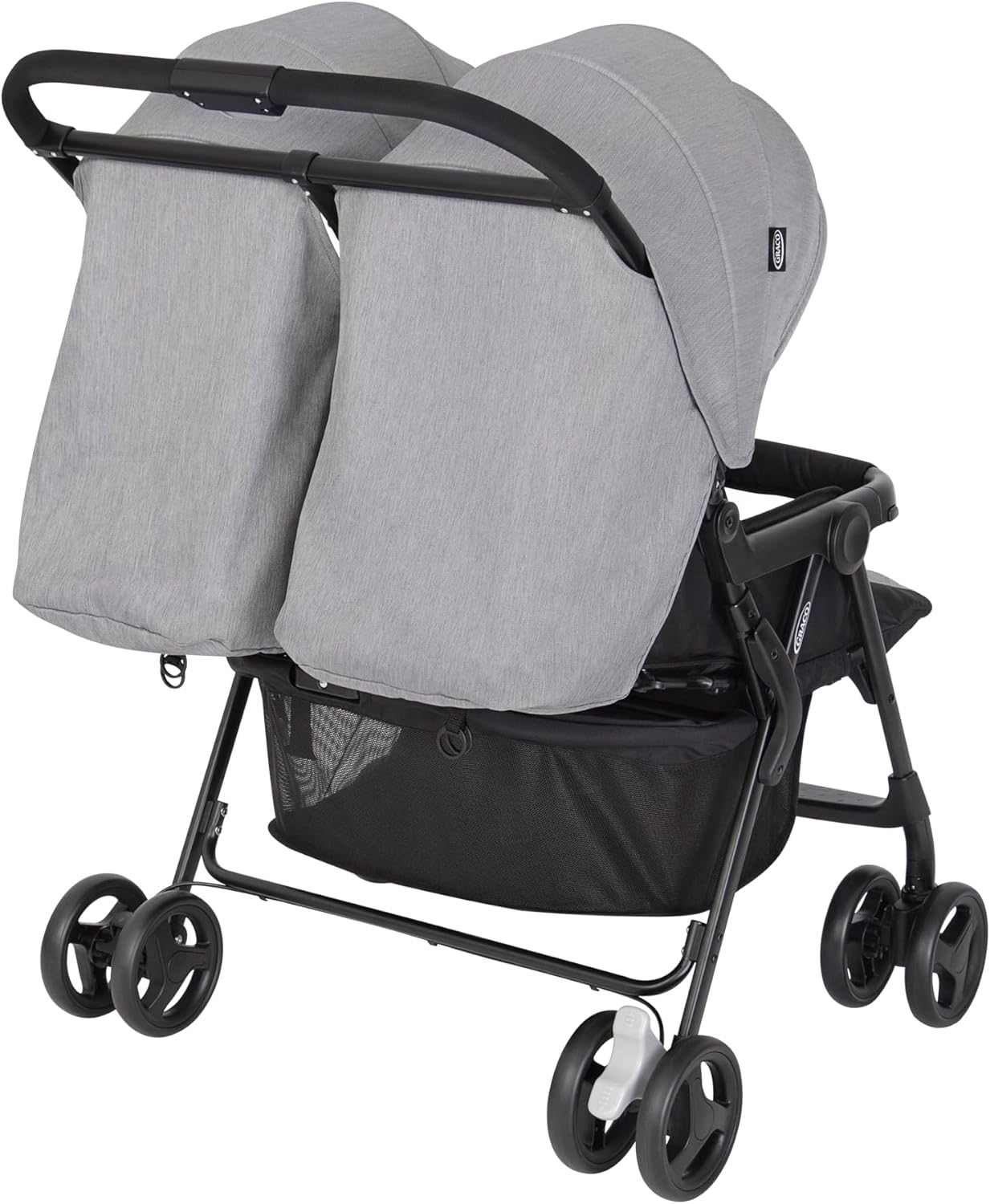 Graco DuoRider™ Passeggino Doppio Leggero, Steeple Gray - immagine 3