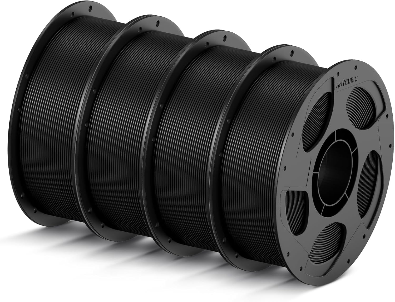 Anycubic Filamento PLA 1.75mm Alta Velocità, Nero 4KG - immagine 1