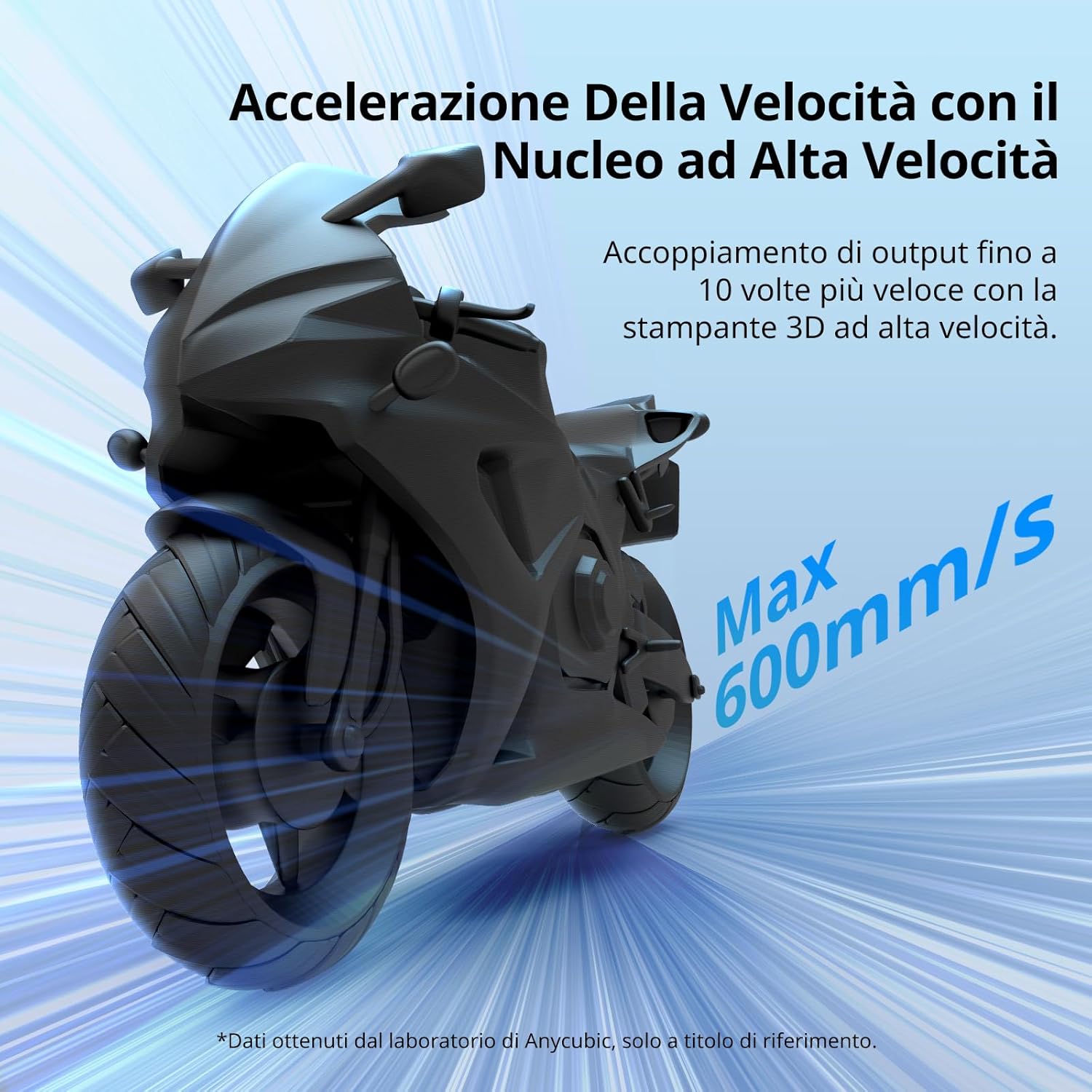 Anycubic Filamento PLA 1.75mm Alta Velocità, Nero 4KG - immagine 2