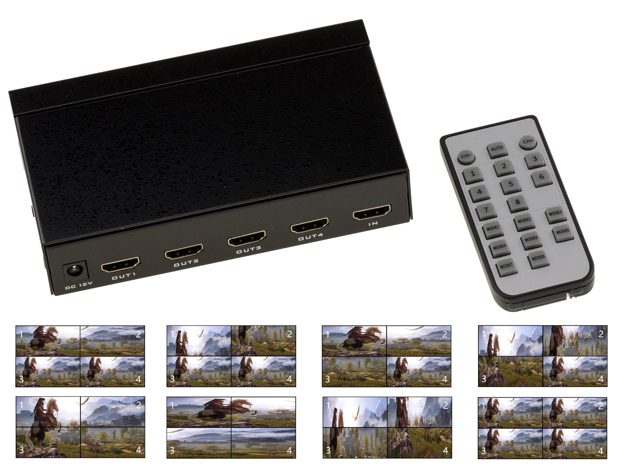 Kalea-informatique Processore HDMI 1.4 Wall Splicer