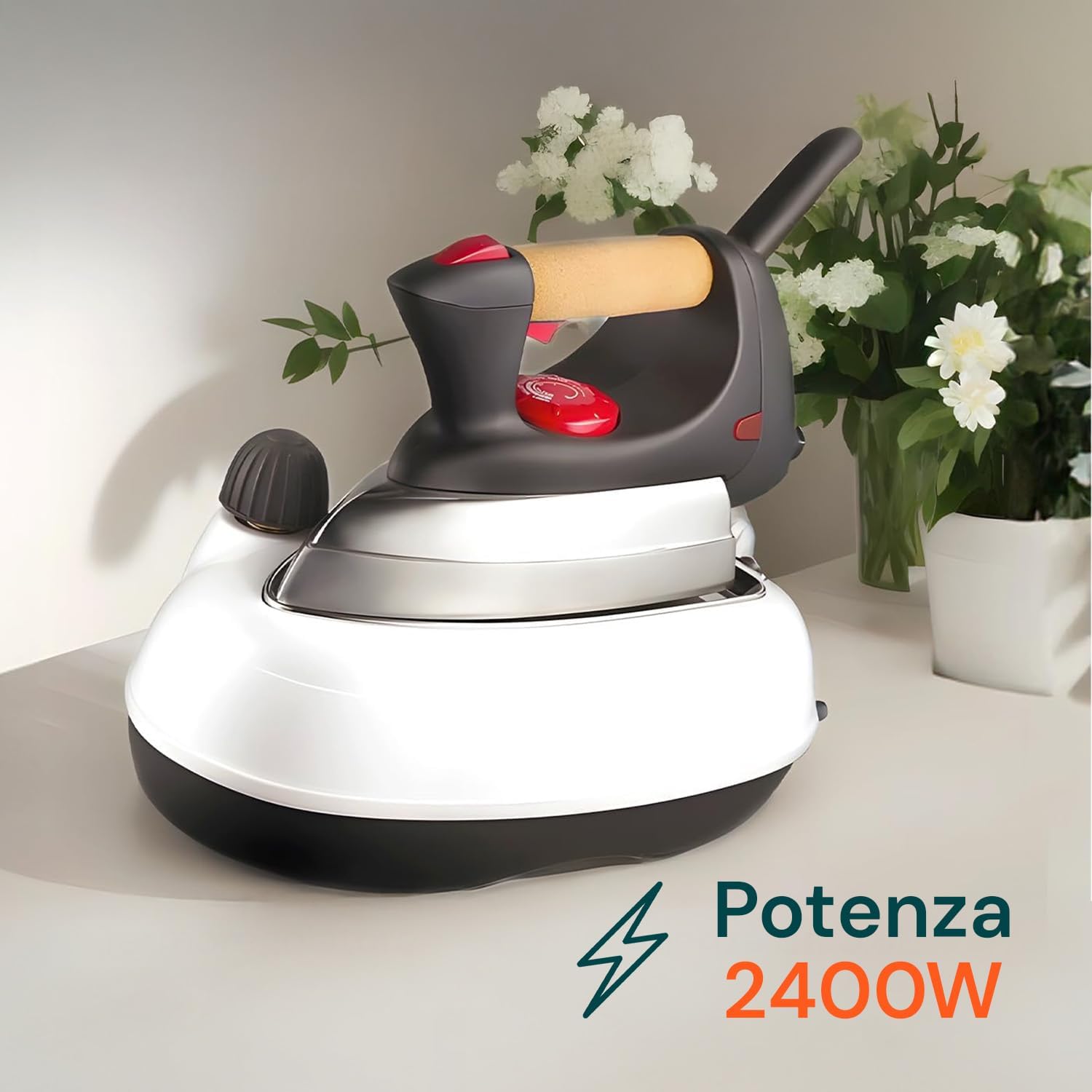 Ferro da Stiro con Caldaia 2400W - Sistema a Vapore 0,8L - immagine 6