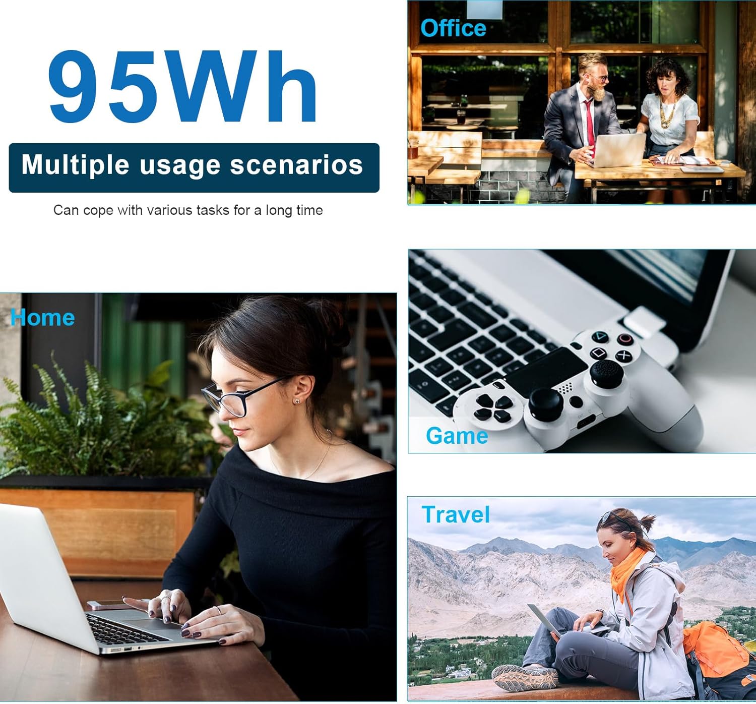 Asuncell 11.4V/95Wh PKWVM Batteria per Dell Precision - immagine 8