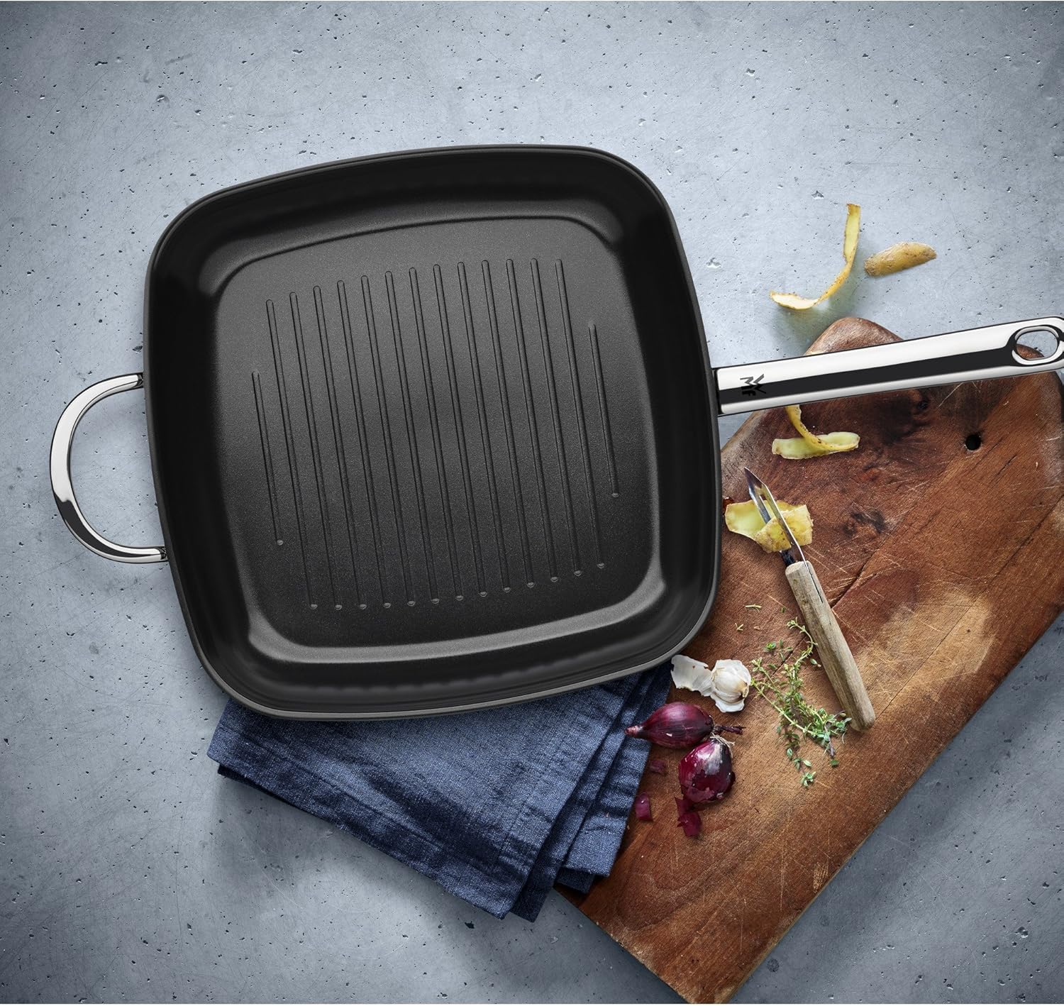 Wmf Devil Grill 6 Litri in Acciaio Inossidabile, Argento - immagine 2