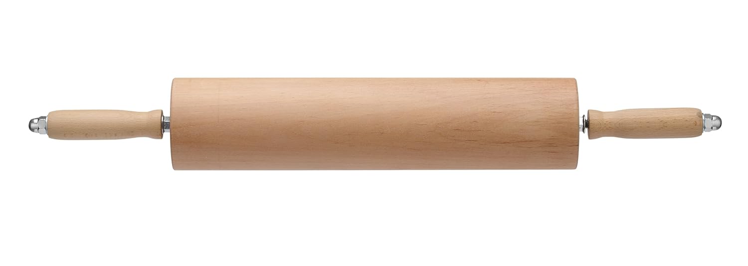 Hendi Mattarello in Legno di Faggio con Cuscinetti - immagine 1