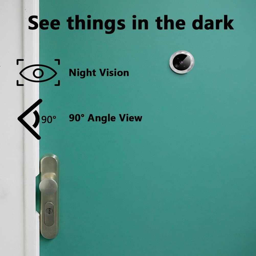 Spioncino Digitale con Videocamera e Display LCD 2,8" - immagine 3