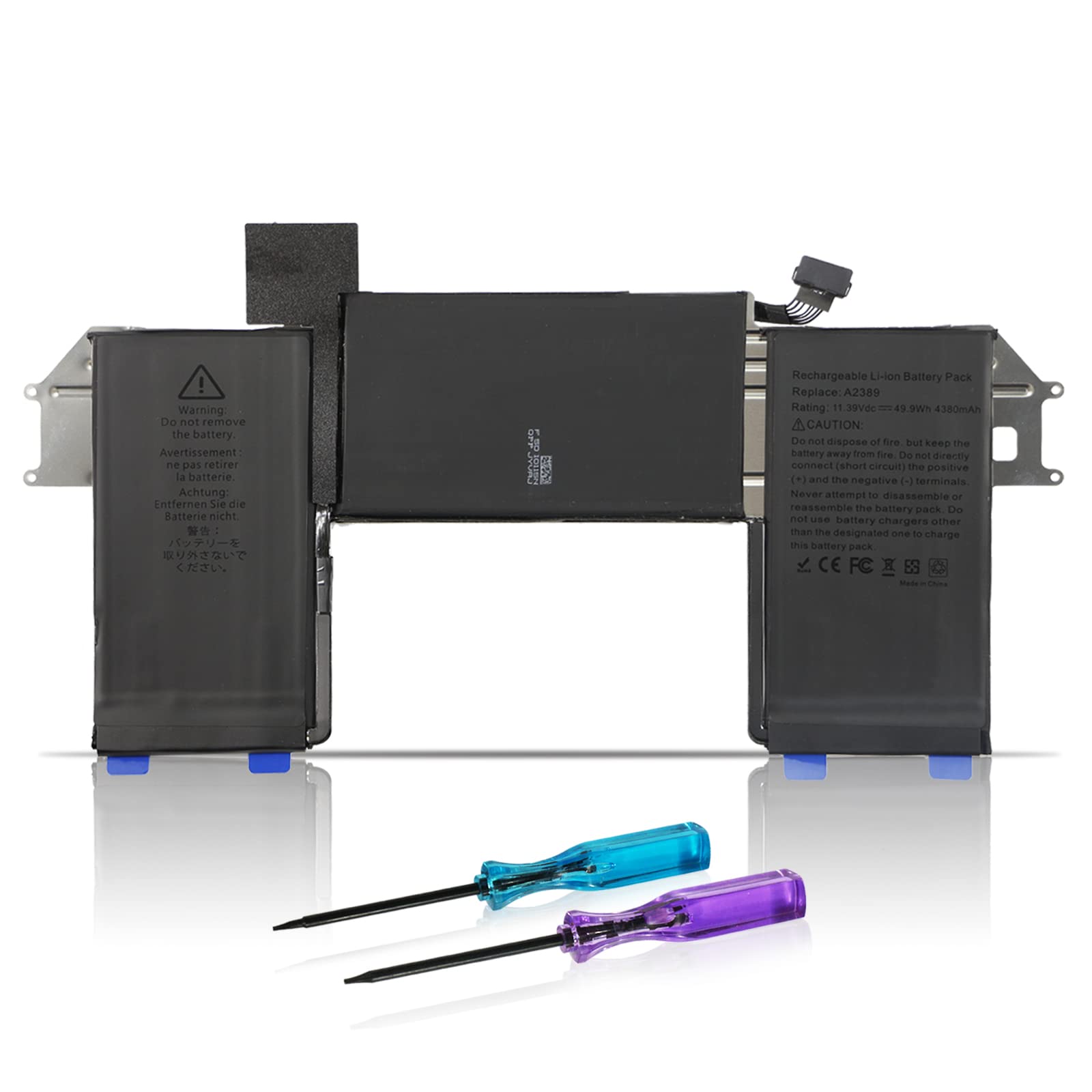 K Kyuer A2389 Batteria per MacBook Air 13" M1 2020