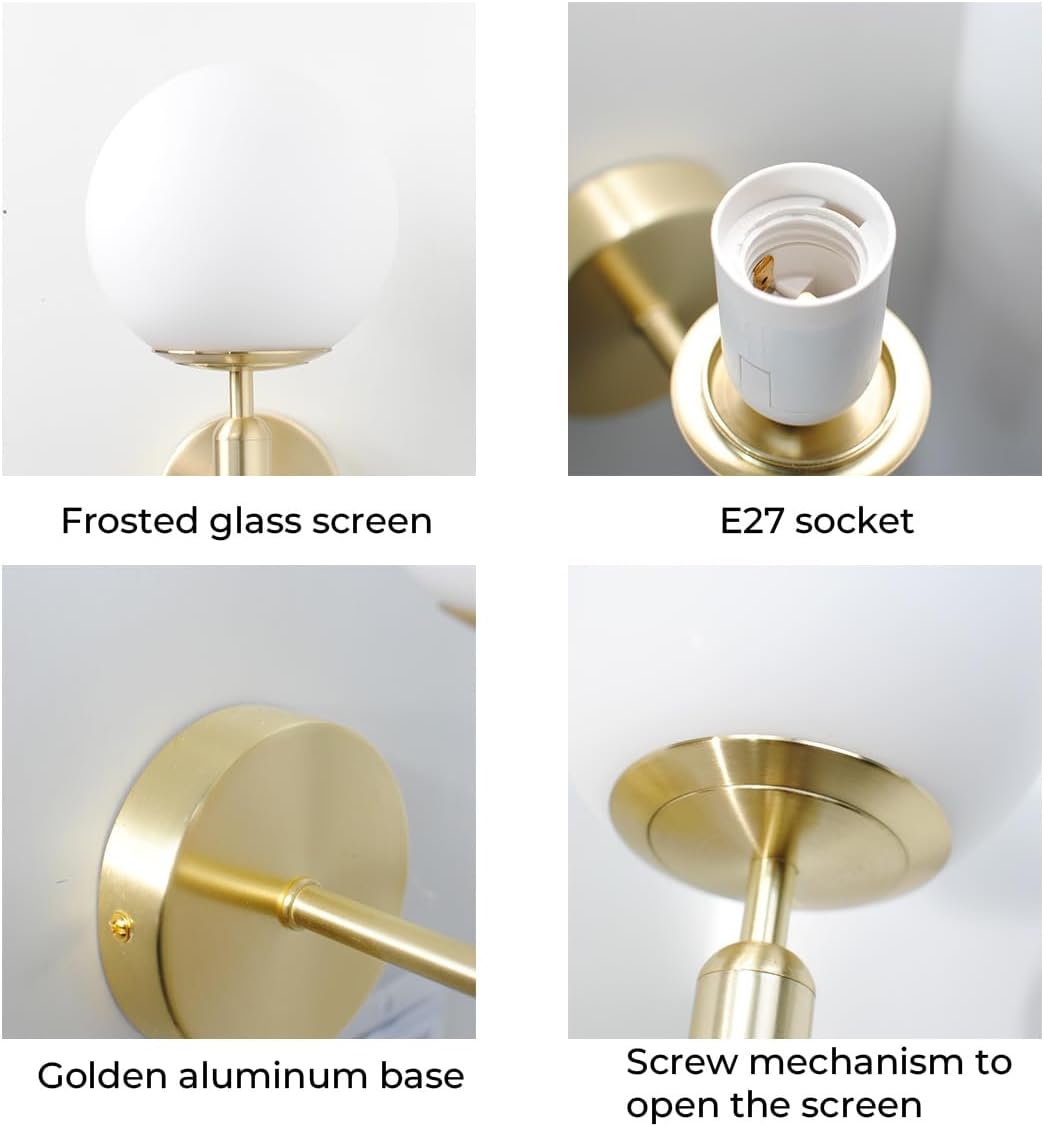 Alpinaluz Applique da Parete E27, Orato - immagine 5