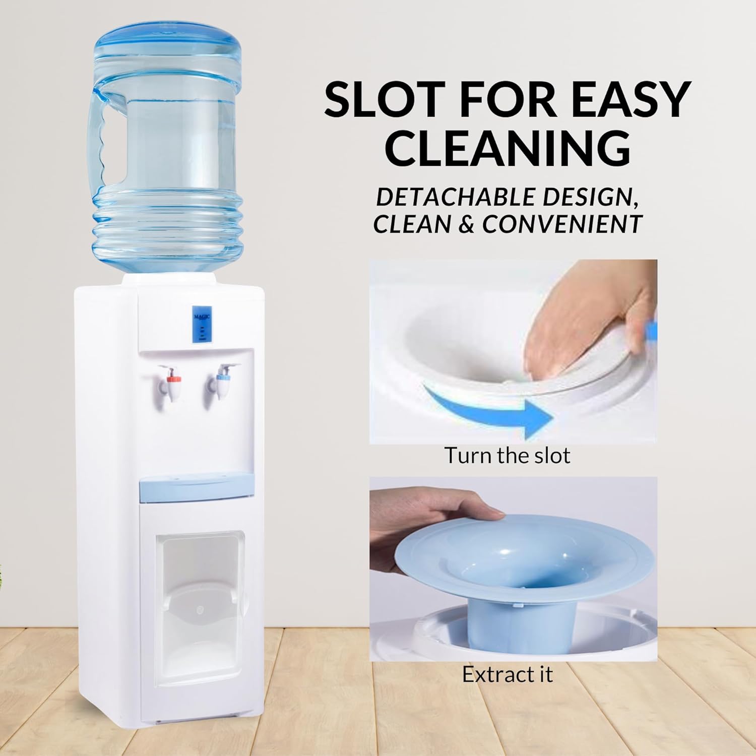Dispenser Elettrico Acqua Fredda e Calda da Pavimento - immagine 4